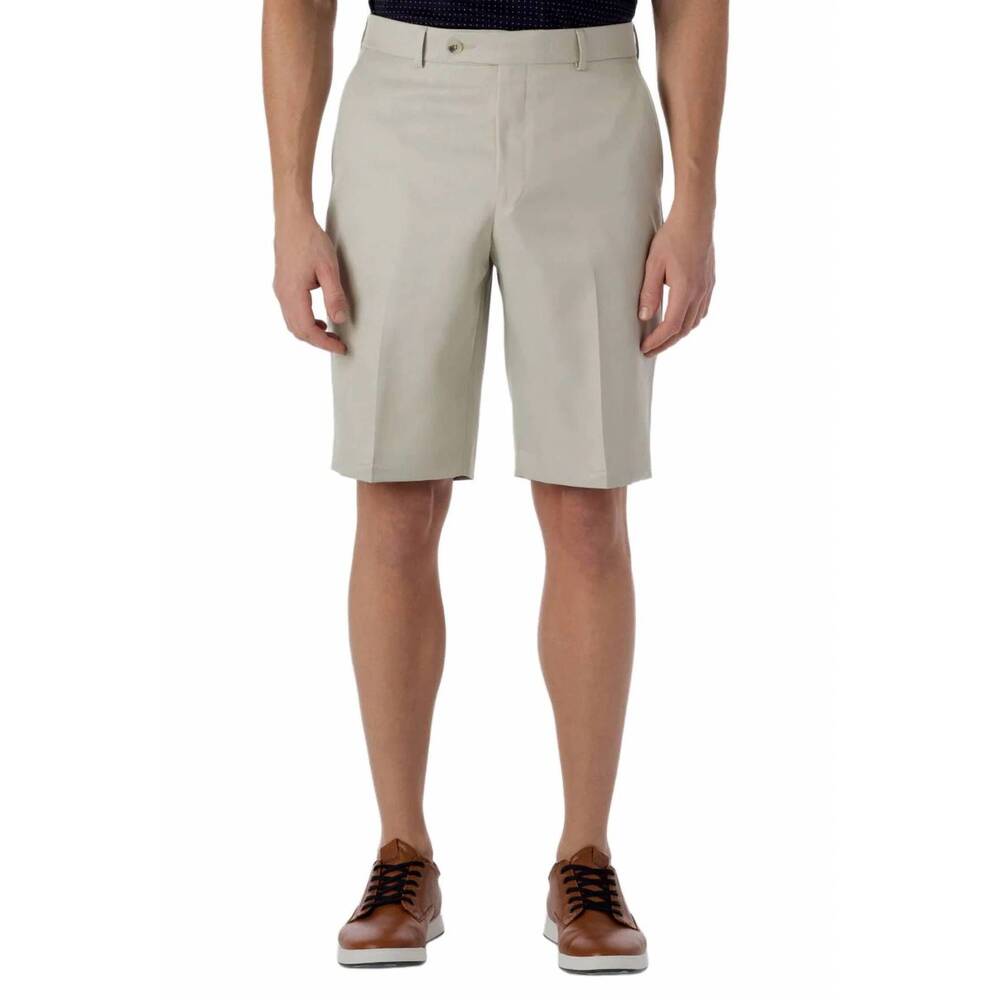 NEW BALLIN nash micro nano travel twill performance gabardine plain front shorts